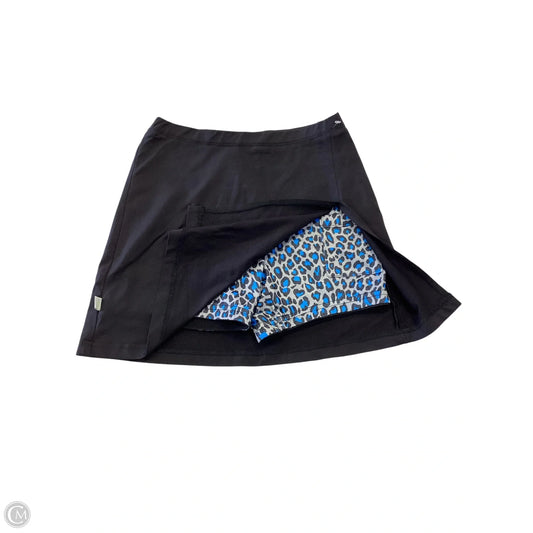 Athletic Skort By Clothes Mentor In Animal Print and black, Size: Xs