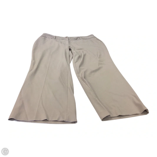 Pants Dress By Alfani In Brown, Size: 18
