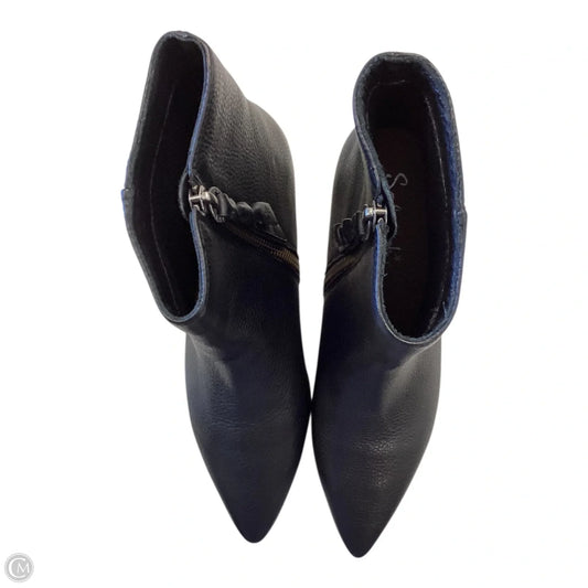 Boots Ankle Heels By Splendid In Black, Size: 9