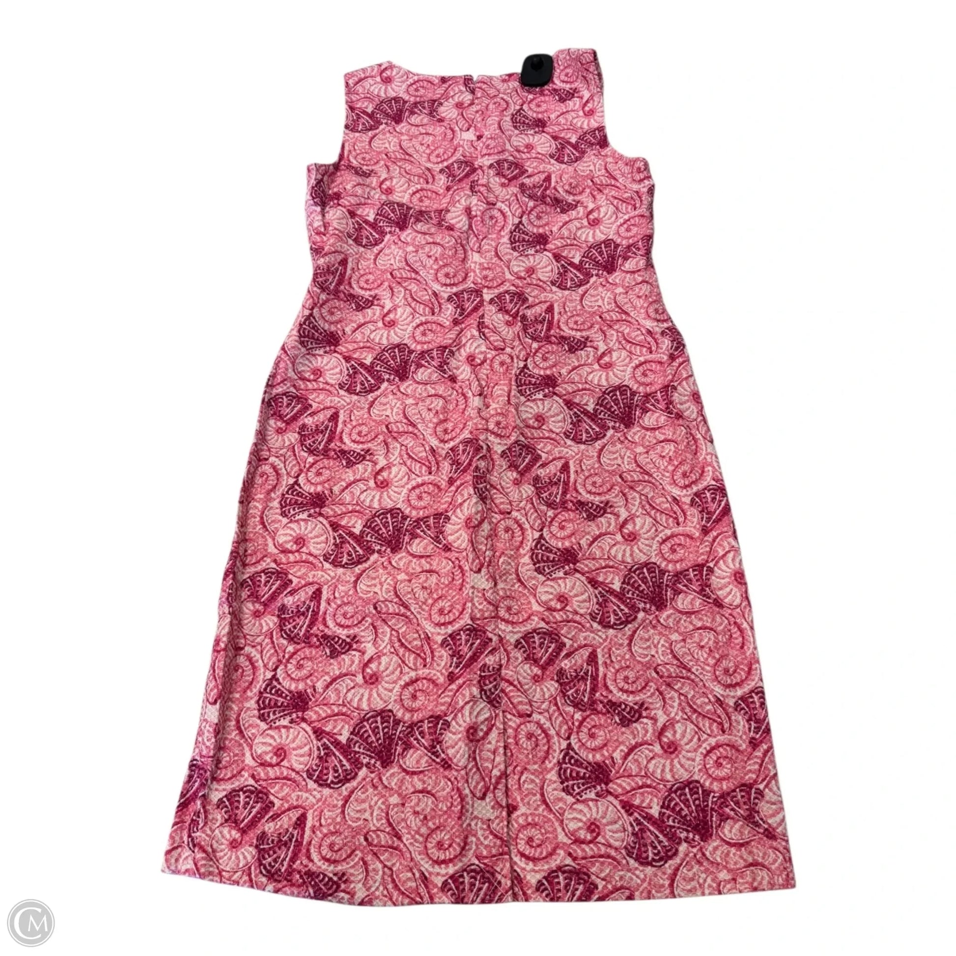 talbots pink dress Talbots Pink Linen Blend Sleeveless Sheath Dress Womens 2P NWOT