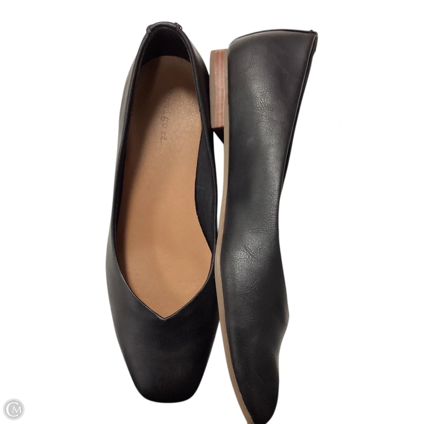 Shoes Flats By Clothes Mentor In Black, Size: 8