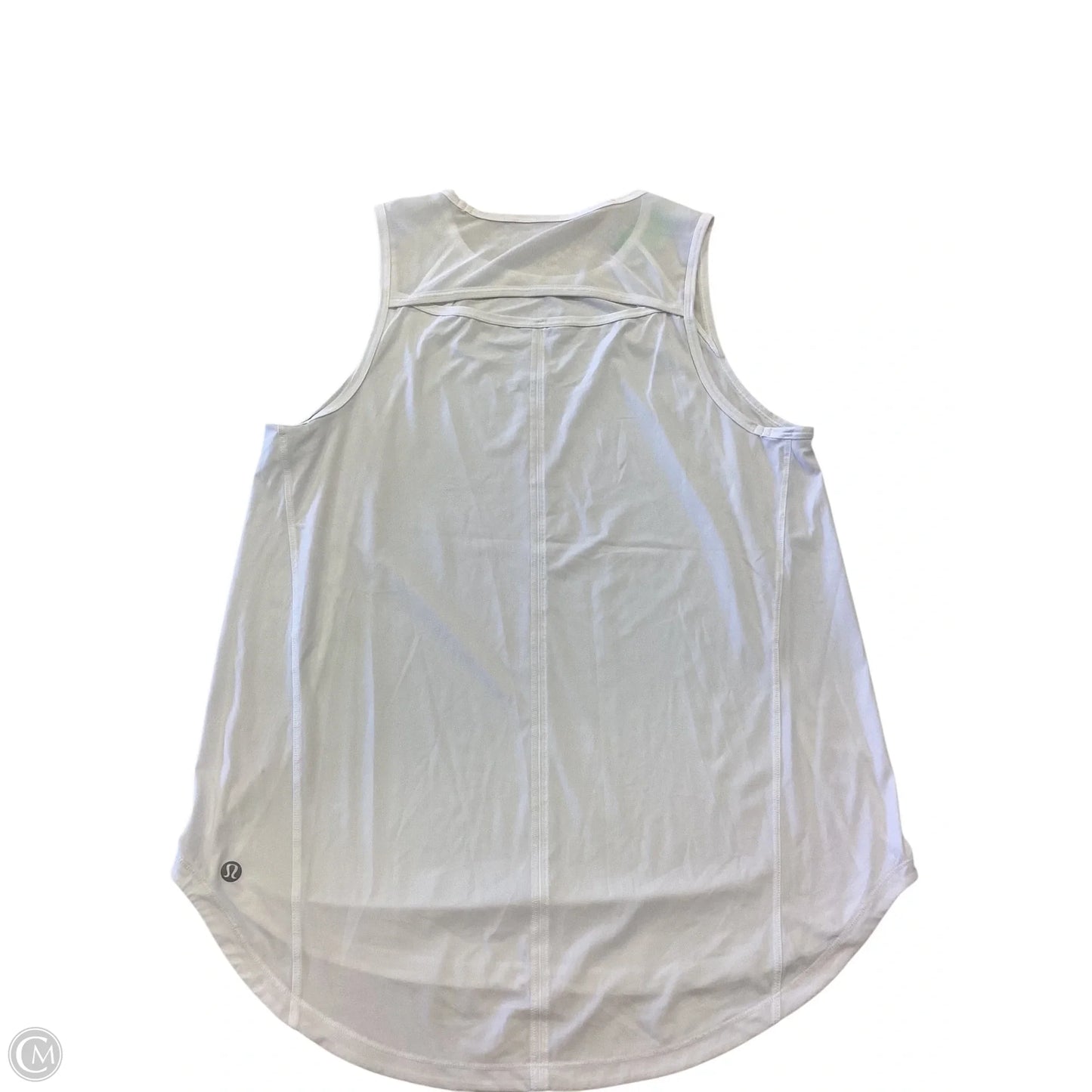 Athletic Tank Top By Lululemon In White, Size: S