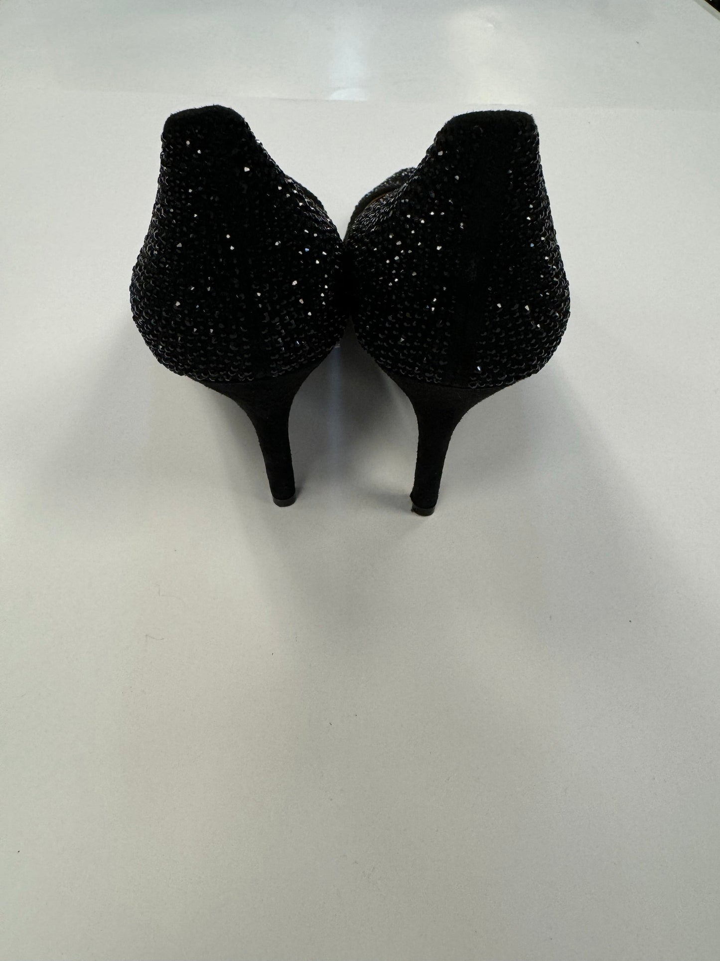 Black Shoes Heels Stiletto Inc, Size 8