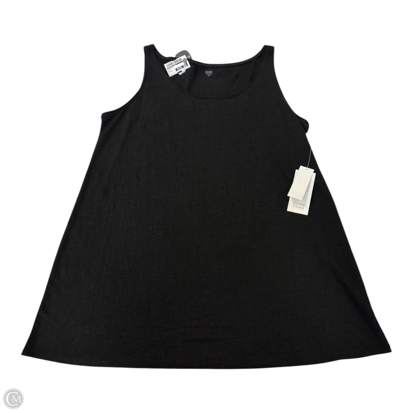 Tank Top By Eileen Fisher In Black, Size: Xl