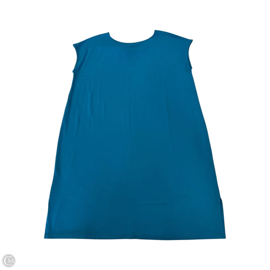 Dress Casual Short By Eileen Fisher In Blue, Size: L