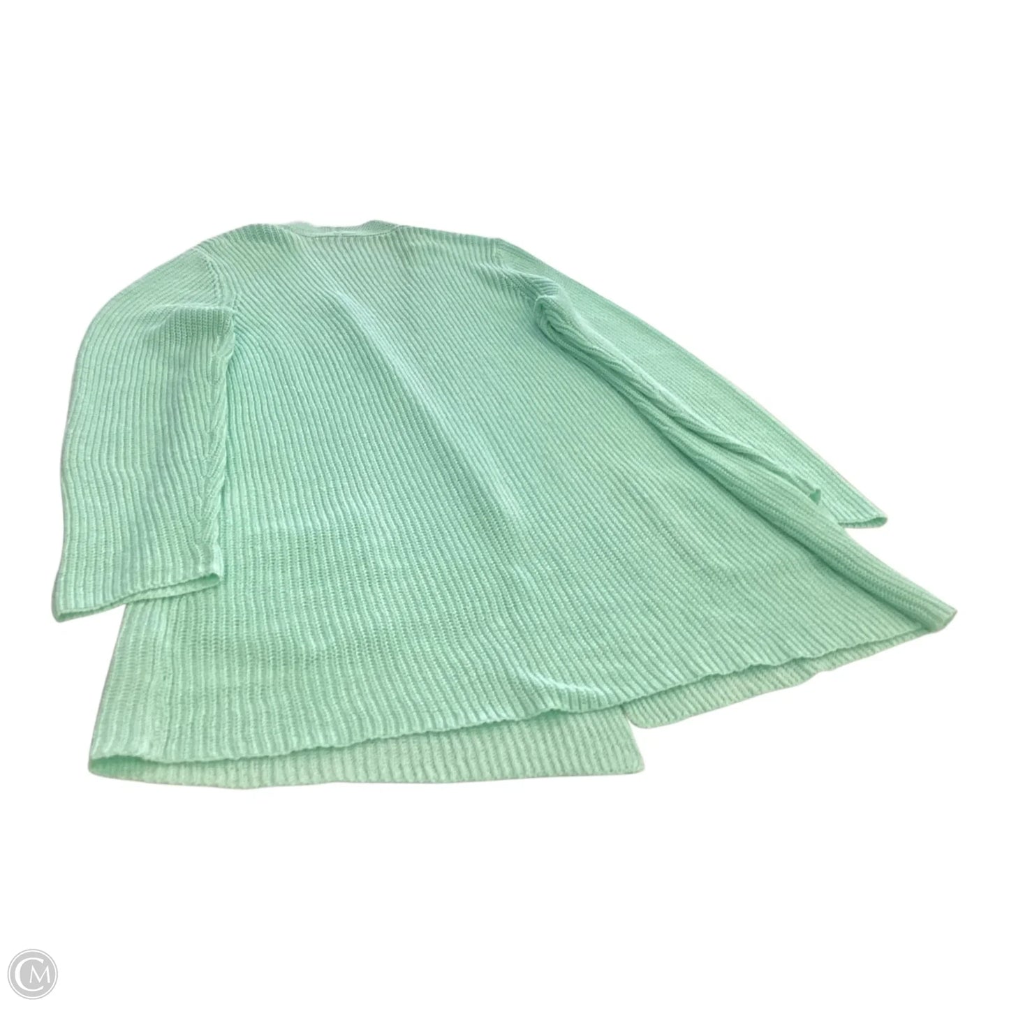 Cardigan By Eileen Fisher In Green, Size: L