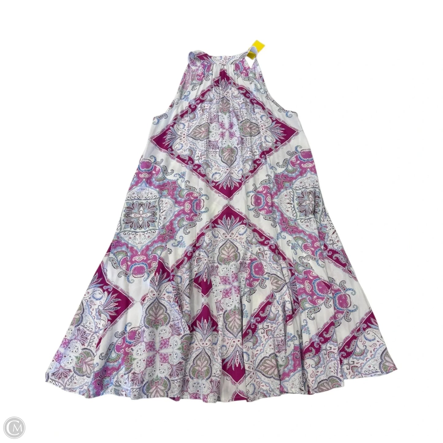 Dress Casual Short By Loft In Purple & White, Size: S