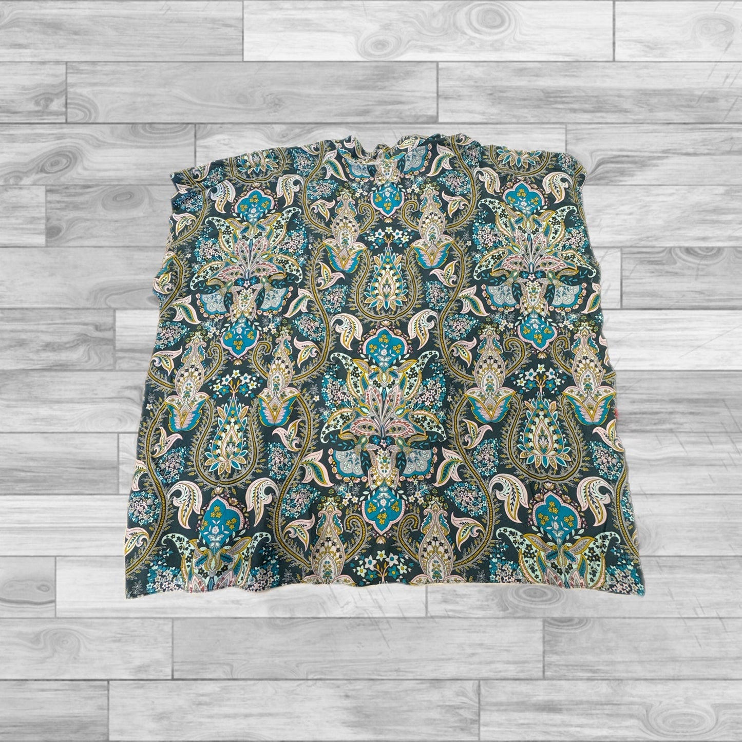 Paisley Print Kimono Loft, Size Xs