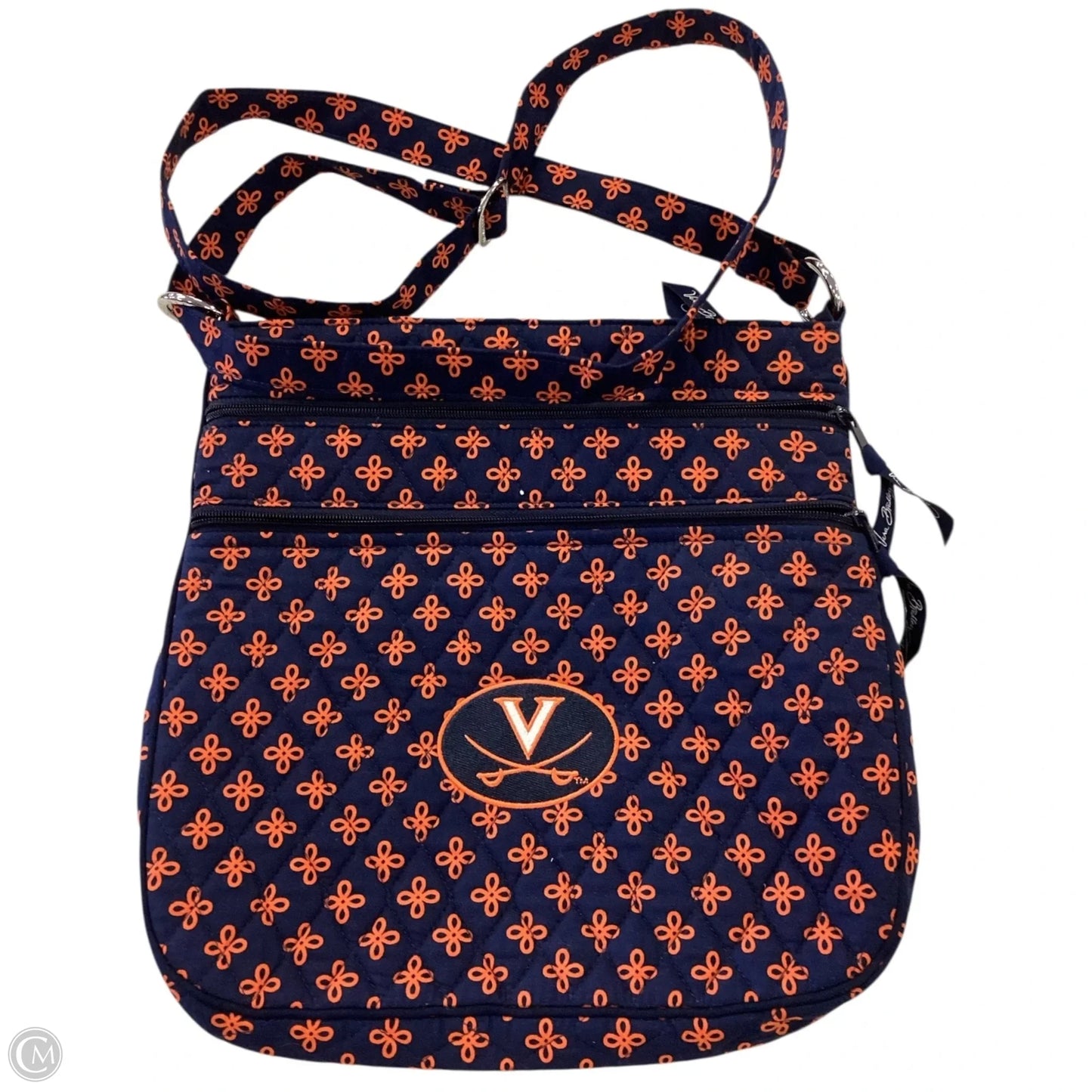Handbag By Vera Bradley, Size: Large