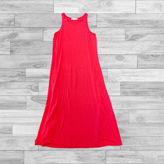 Red Dress Casual Maxi Loft, Size M