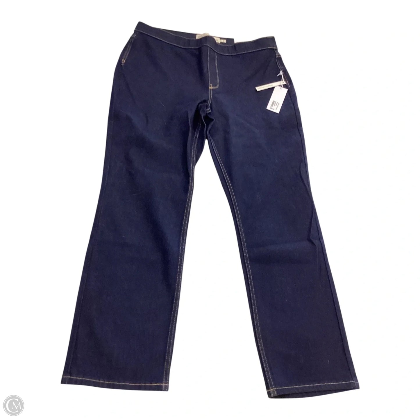 Jeans Skinny By Soft Surroundings In Navy, Size: Xl