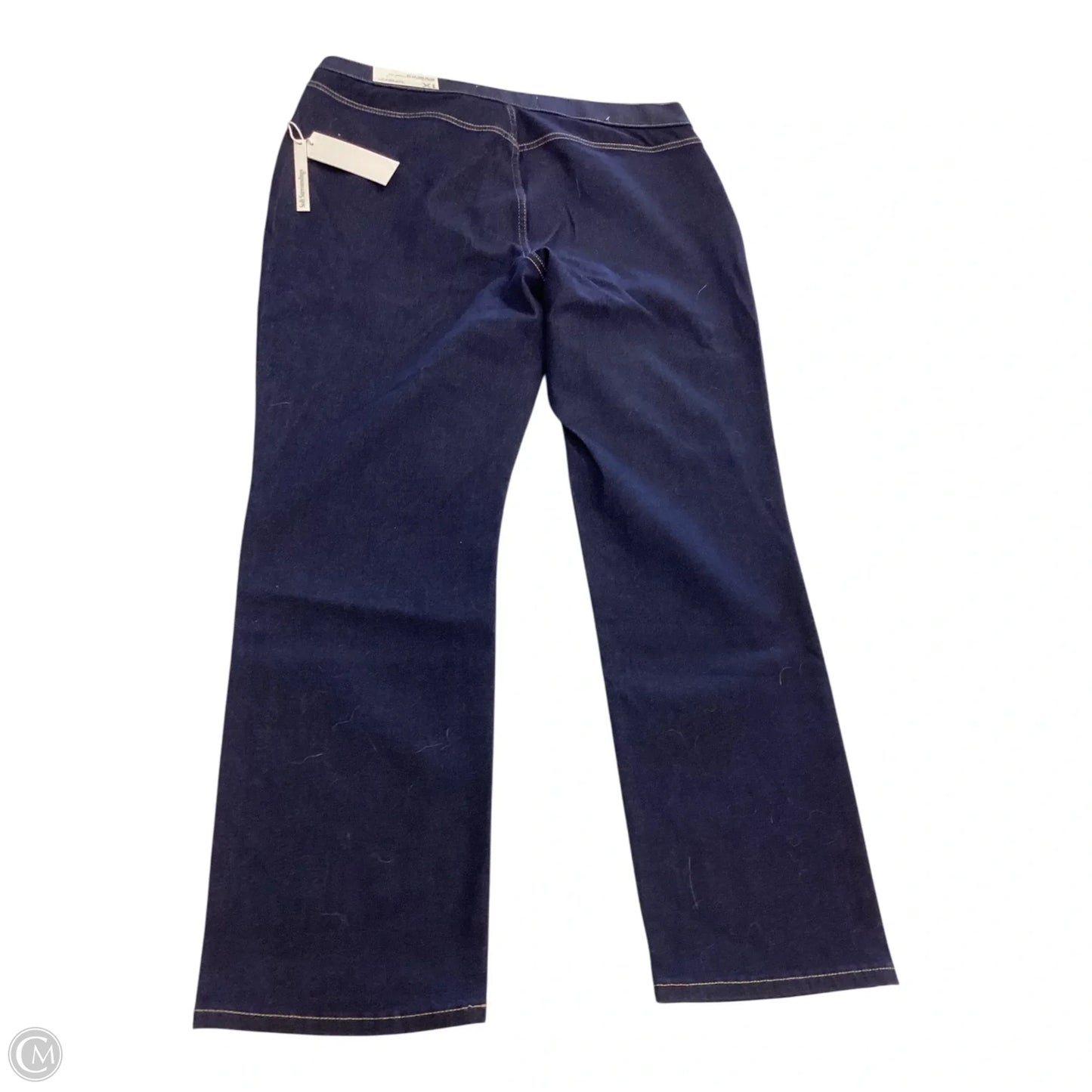 Jeans Skinny By Soft Surroundings In Navy, Size: Xl