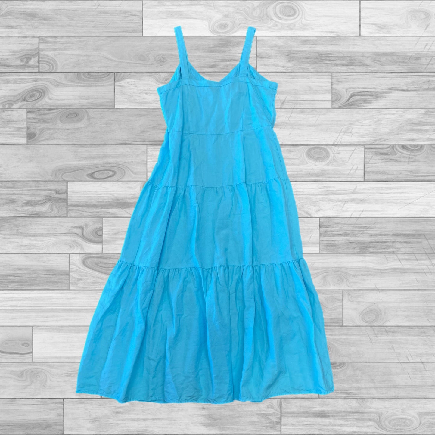 Blue Dress Casual Maxi Loft, Size M