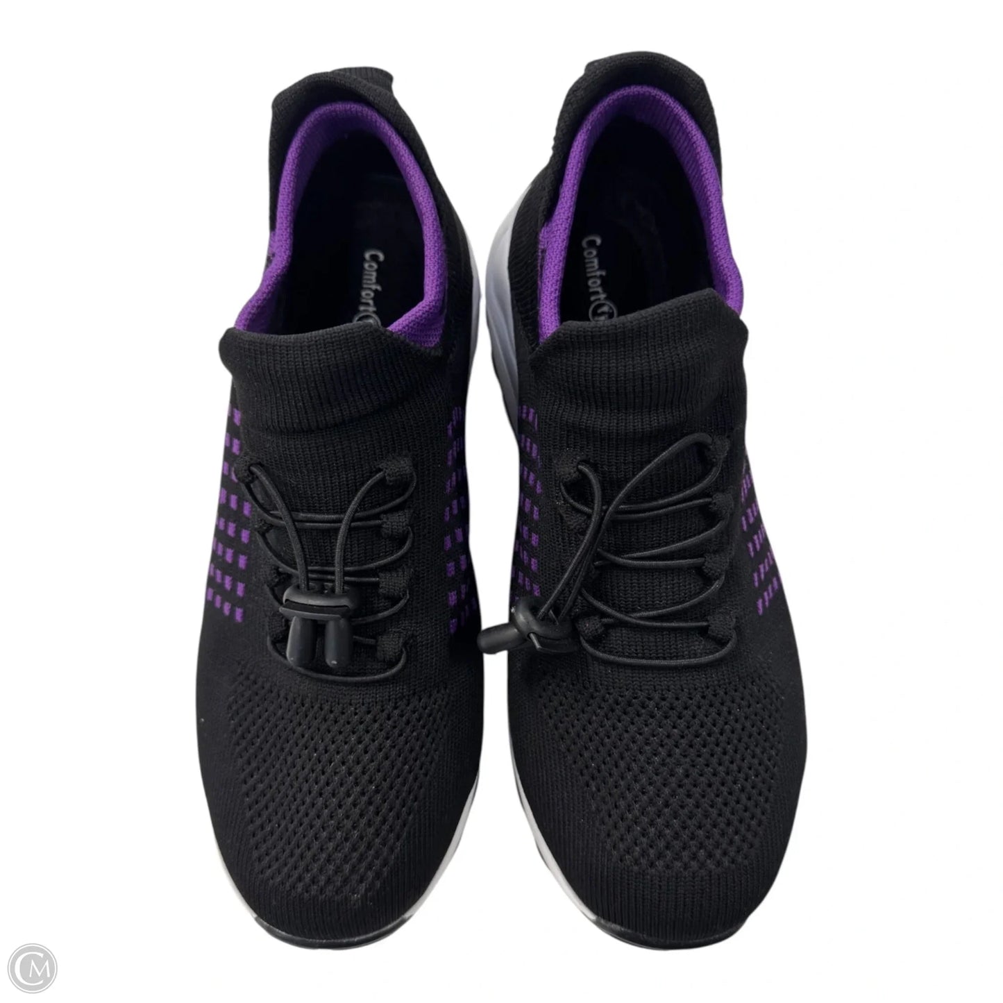 Shoes Sneakers By Clothes Mentor In Black & Purple, Size: 10