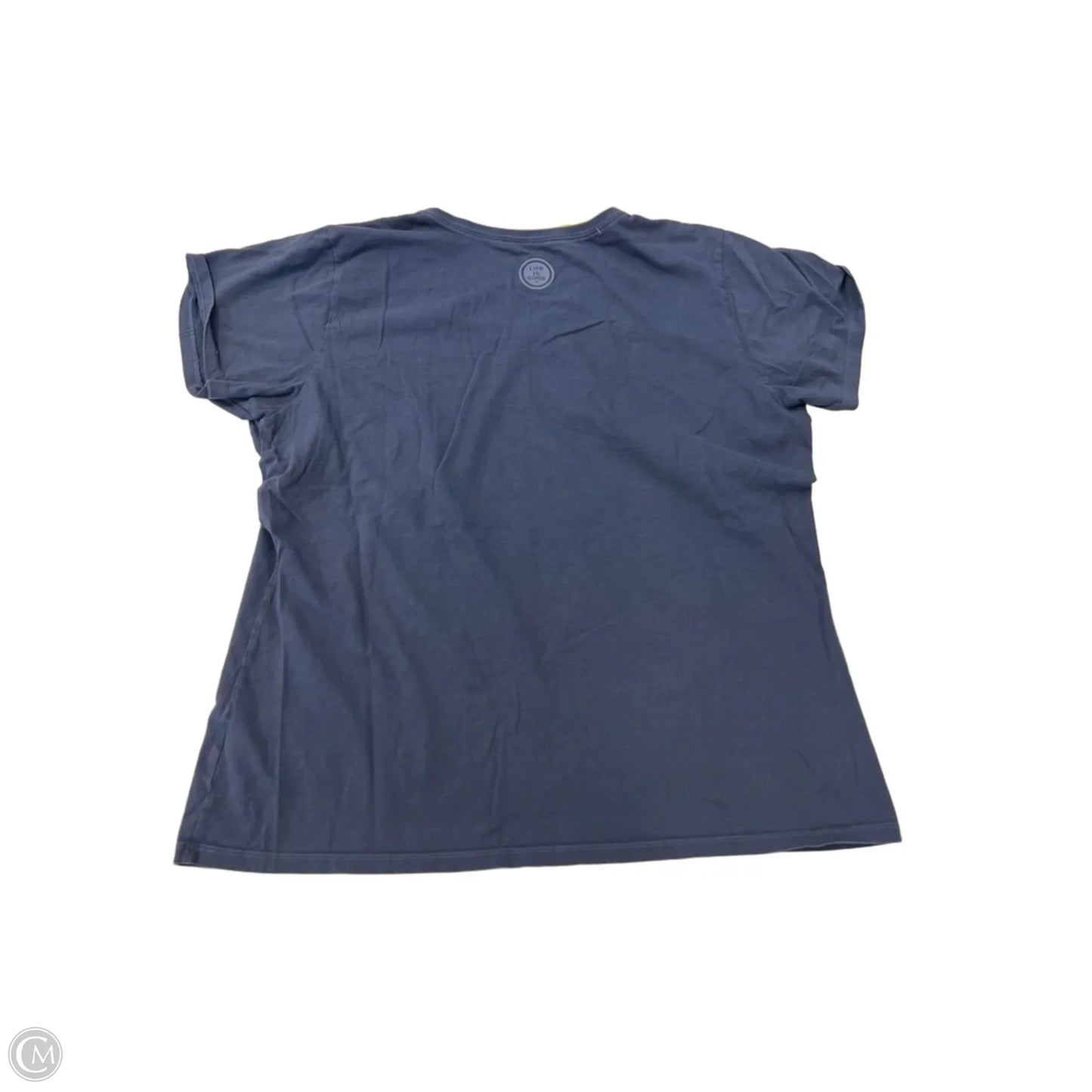 Top Short Sleeve Basic By Life Is Good In Blue, Size: Xxl