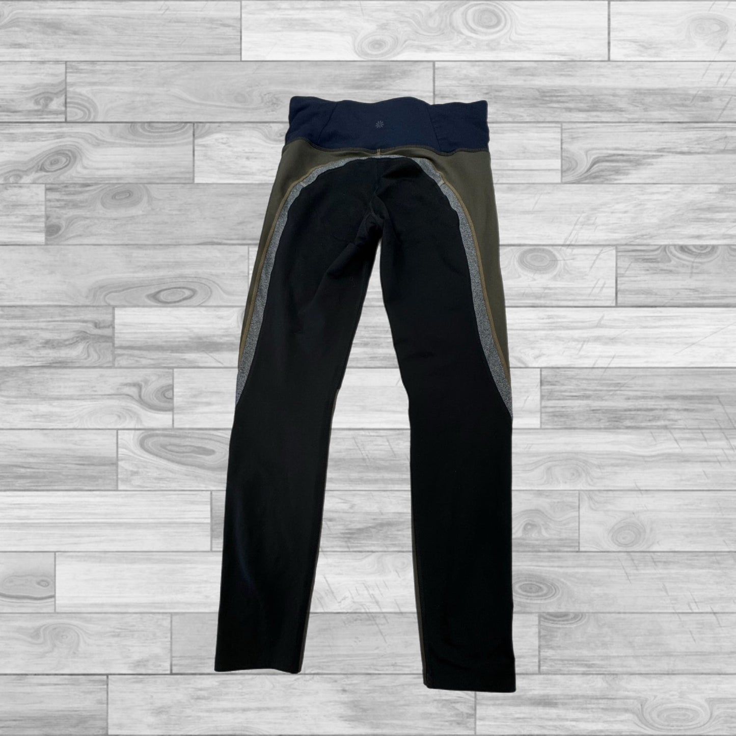 Pants Leggings By Athleta In Black & Grey, Size: S