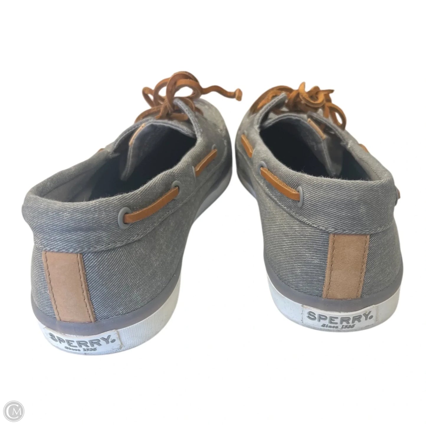 Shoes Flats By Sperry In Grey, Size: 9