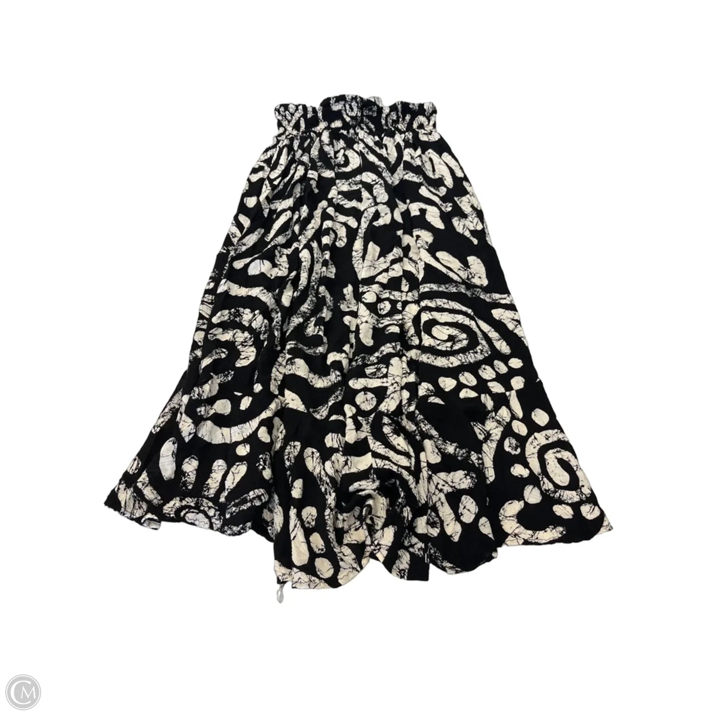 Skirt Maxi By Haute Hippie In Black & White, Size: Xs