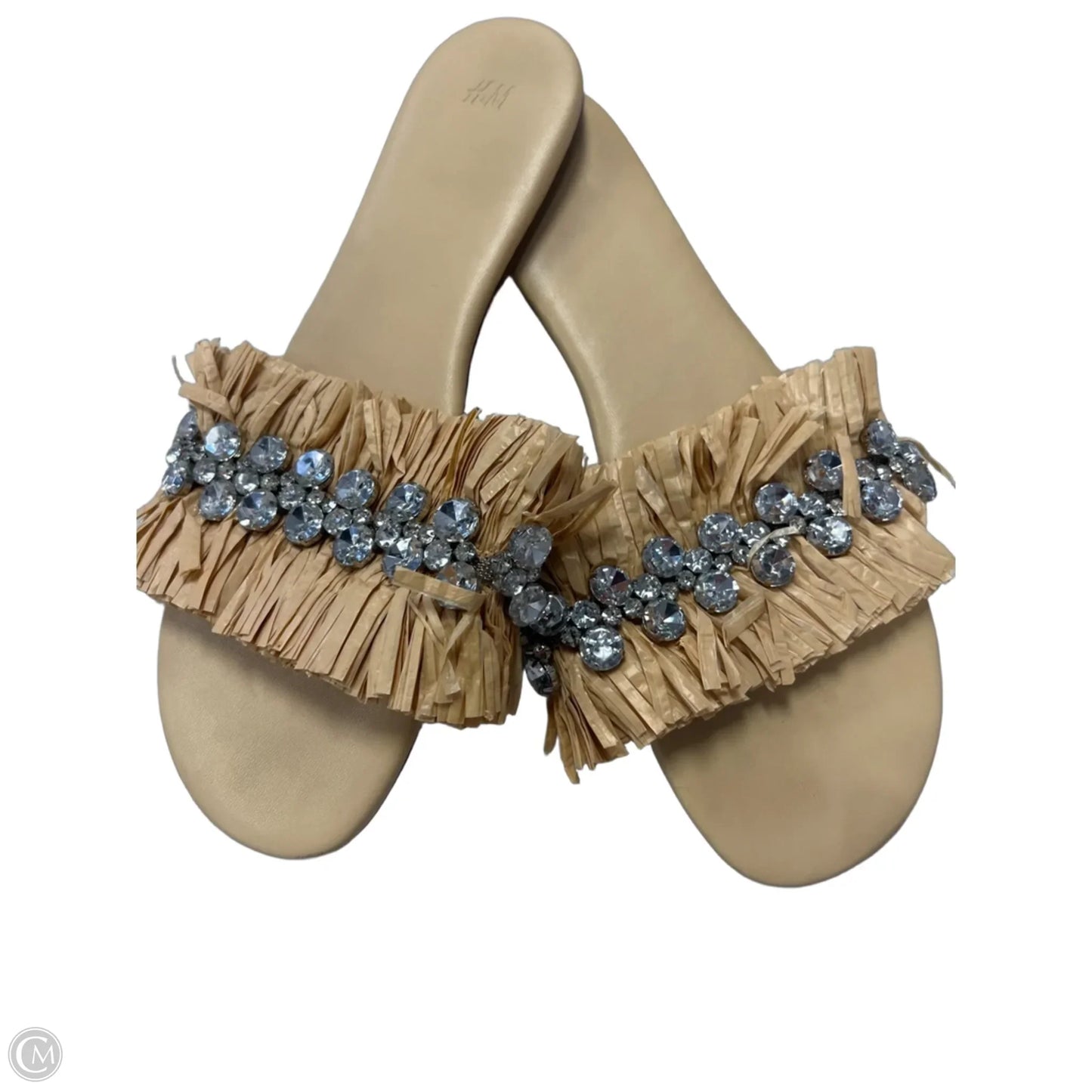 Sandals Flats By H&m In Tan, Size: 9