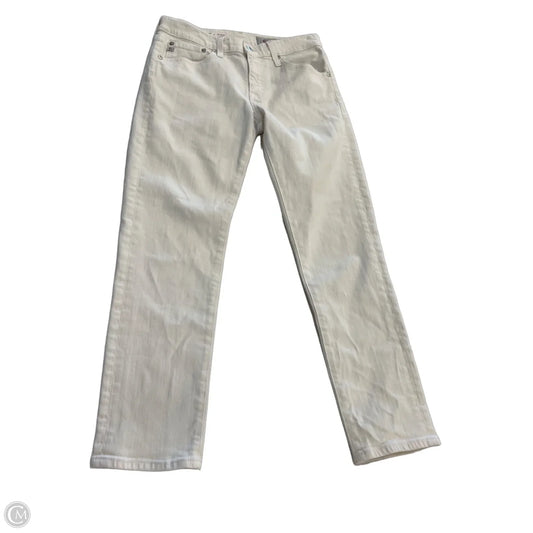 Jeans Skinny By Adriano Goldschmied In Cream, Size: 2