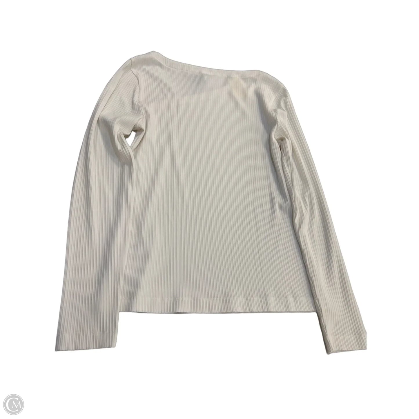 Top Long Sleeve By Spanx In White, Size: L