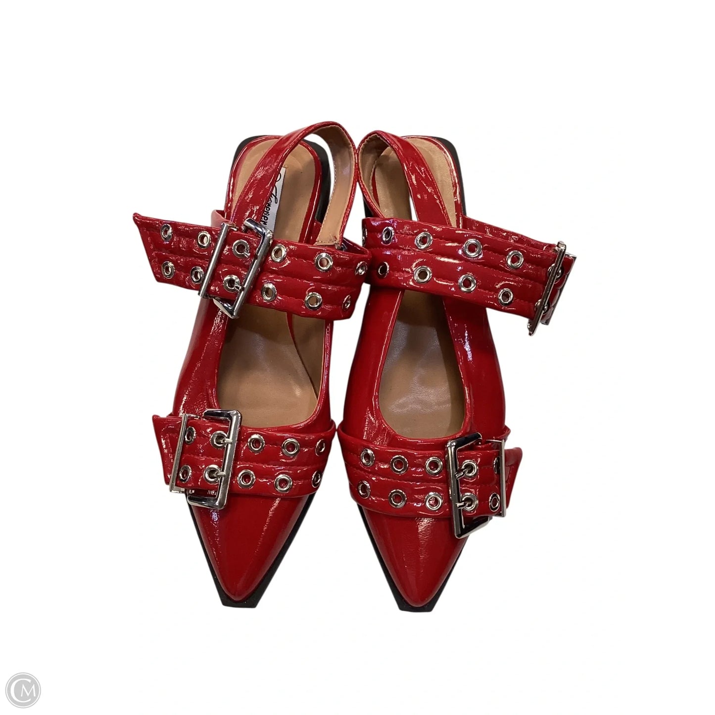 Shoes Flats By Forever In Red, Size: 9