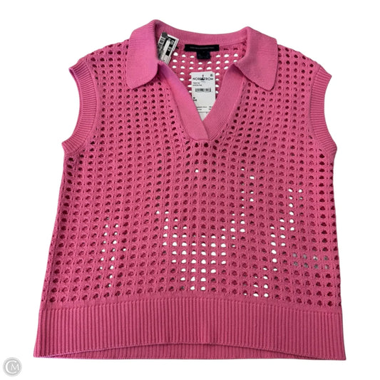 Top Sleeveless By French Connection In Pink, Size: M