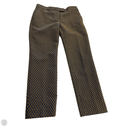 Pants Other By Ann Taylor In Blue & Gold, Size: 2