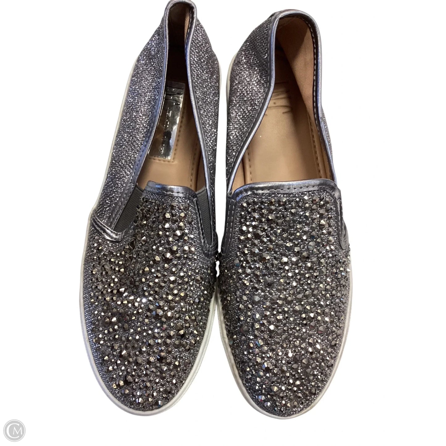 Shoes Sneakers By Inc In Silver, Size: 6.5