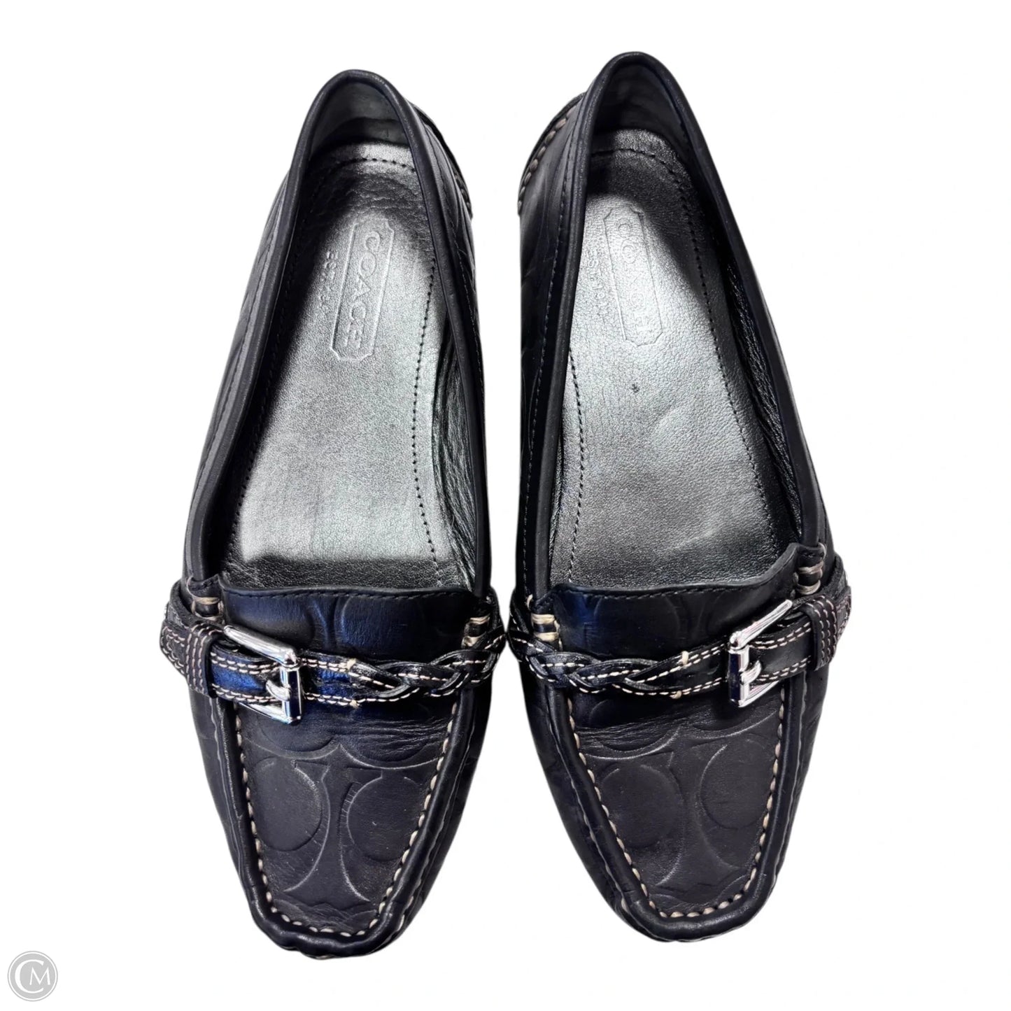 Shoes Designer By Coach In Navy, Size: 6