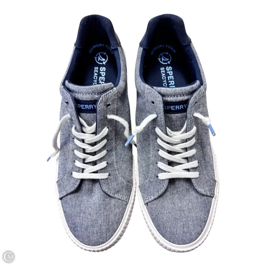 Shoes Sneakers By Sperry In Blue, Size: 10