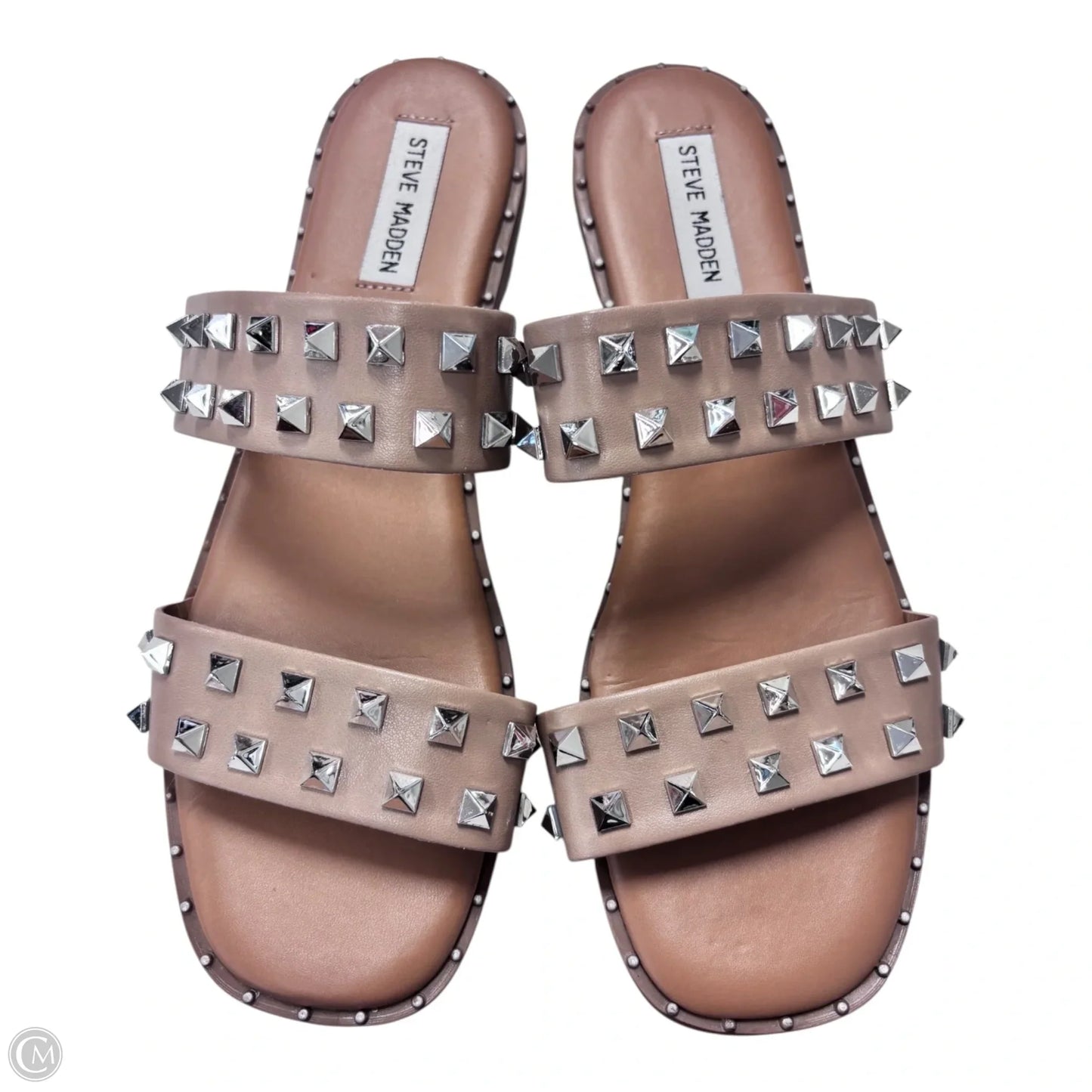 Sandals Flats By Steve Madden In Tan, Size: 9.5