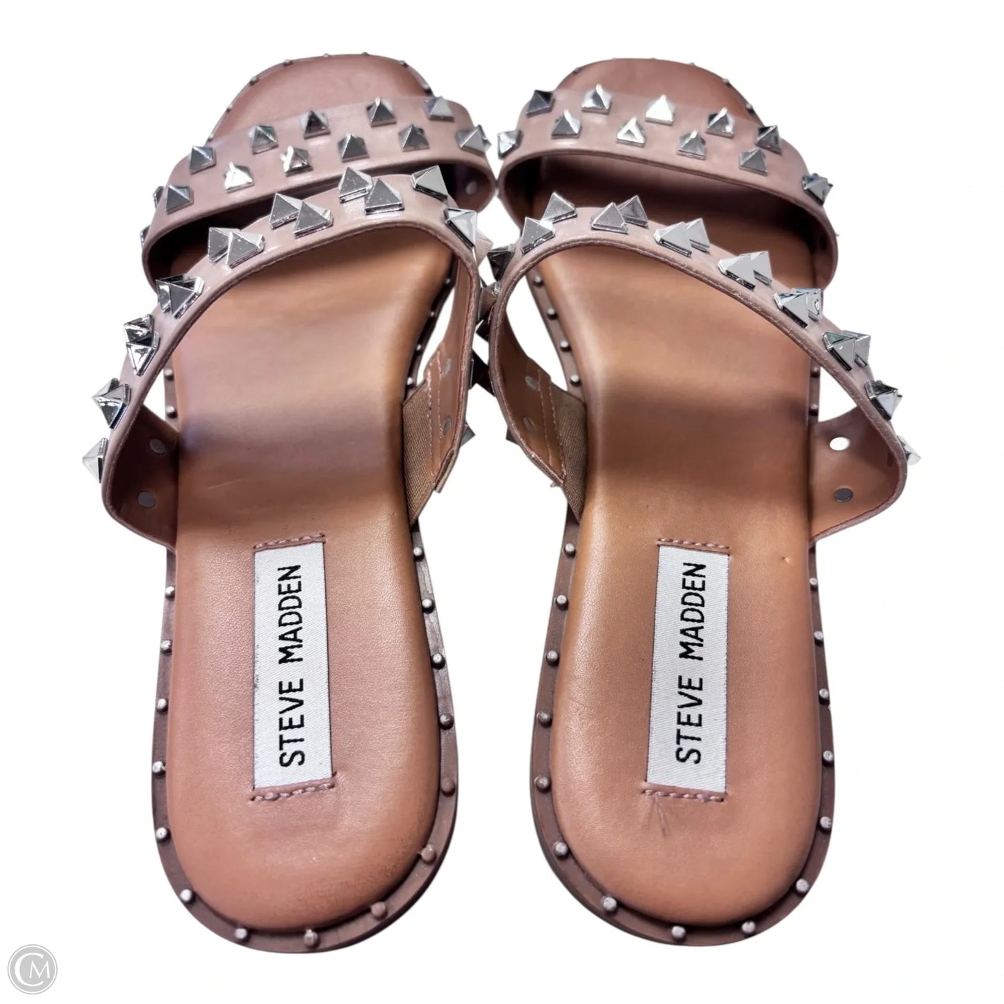 Sandals Flats By Steve Madden In Tan, Size: 9.5