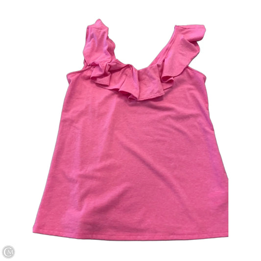 Top Sleeveless Designer By Clothes Mentor In Pink, Size: Xs
