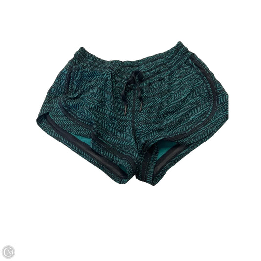 Athletic Shorts By Lululemon In Green, Size: 6