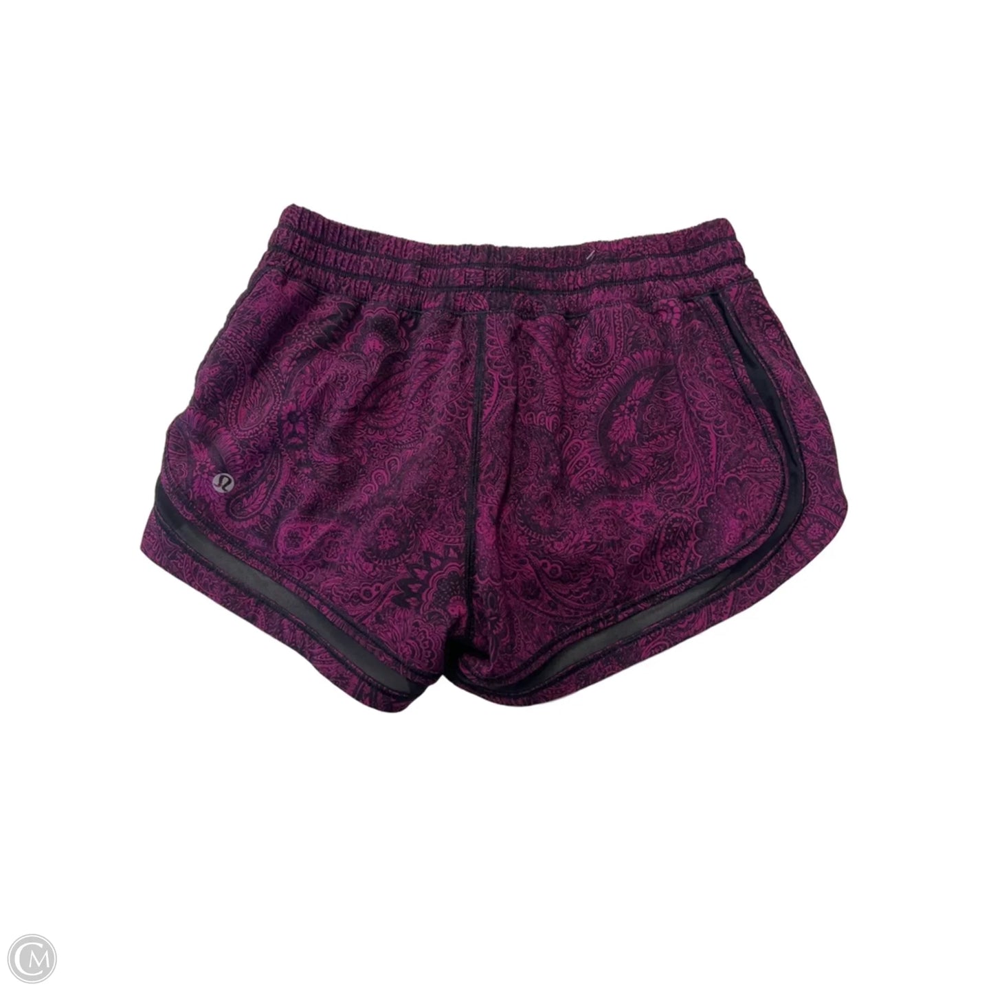 Athletic Shorts By Lululemon In Green, Size: 6