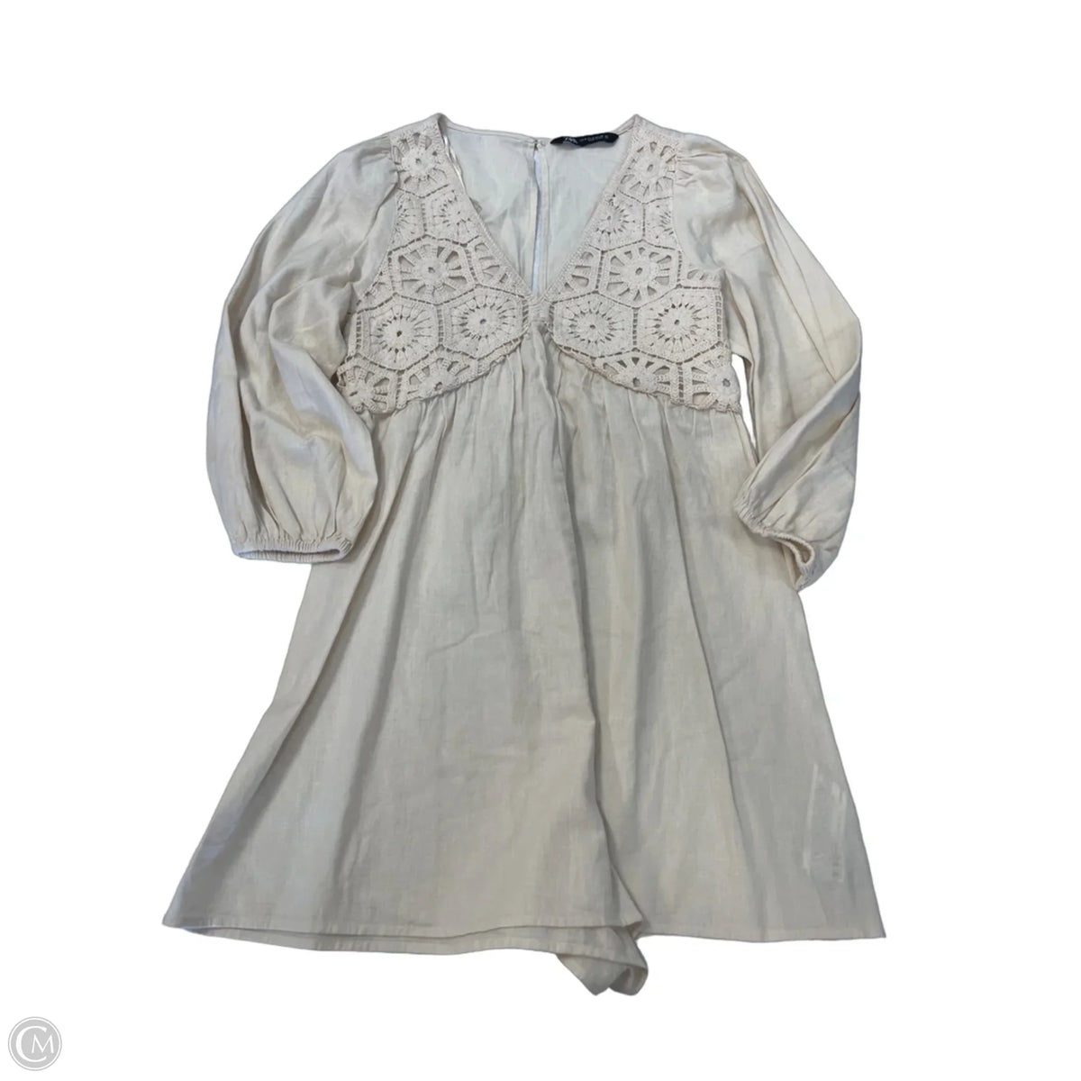 Romper By Zara In Tan, Size: S
