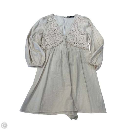Romper By Zara In Tan, Size: S