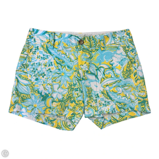Shorts Designer By Lilly Pulitzer In Yellow, Size: 0