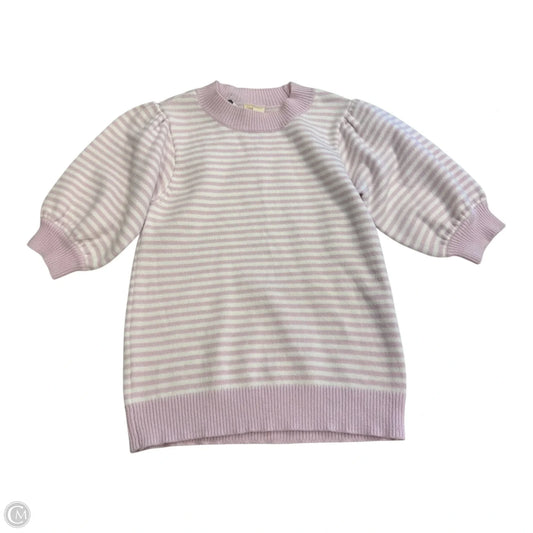 Sweater By Anthropologie In Striped Pattern, Size: Xs