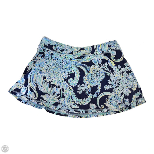Skort Designer By Lilly Pulitzer In Blue, Size: Xl