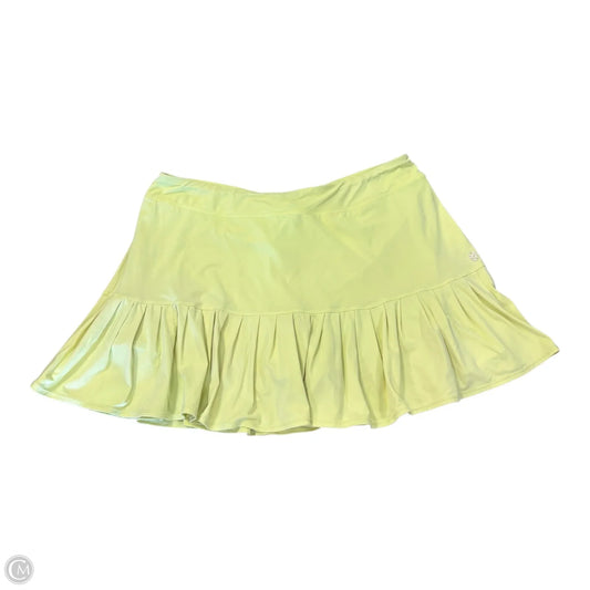 Skort Designer By Lilly Pulitzer In Yellow, Size: Xl