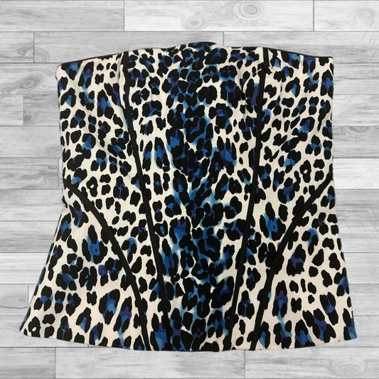 Top Sleeveless By White House Black Market In Animal Print, Size: S