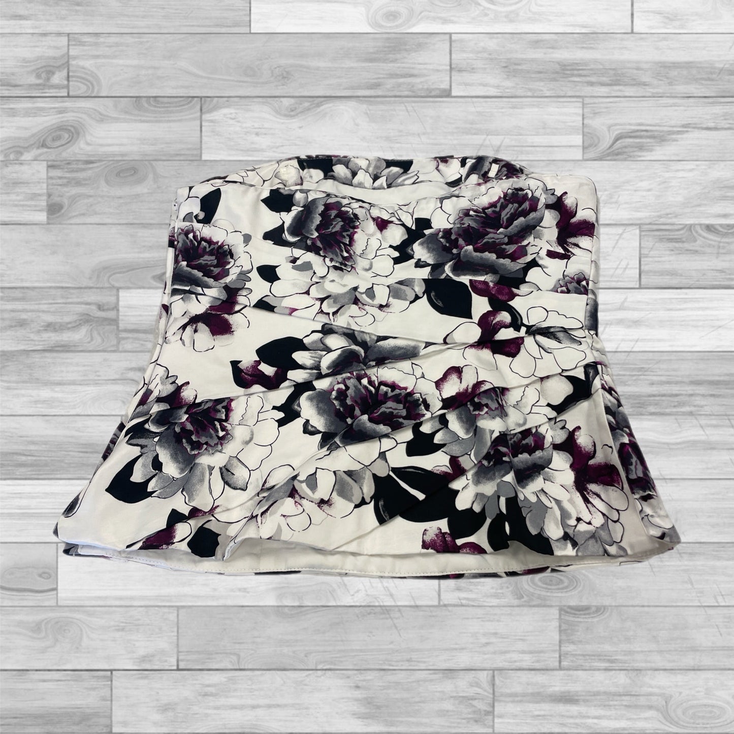 Top Sleeveless By White House Black Market In Floral Print, Size: S