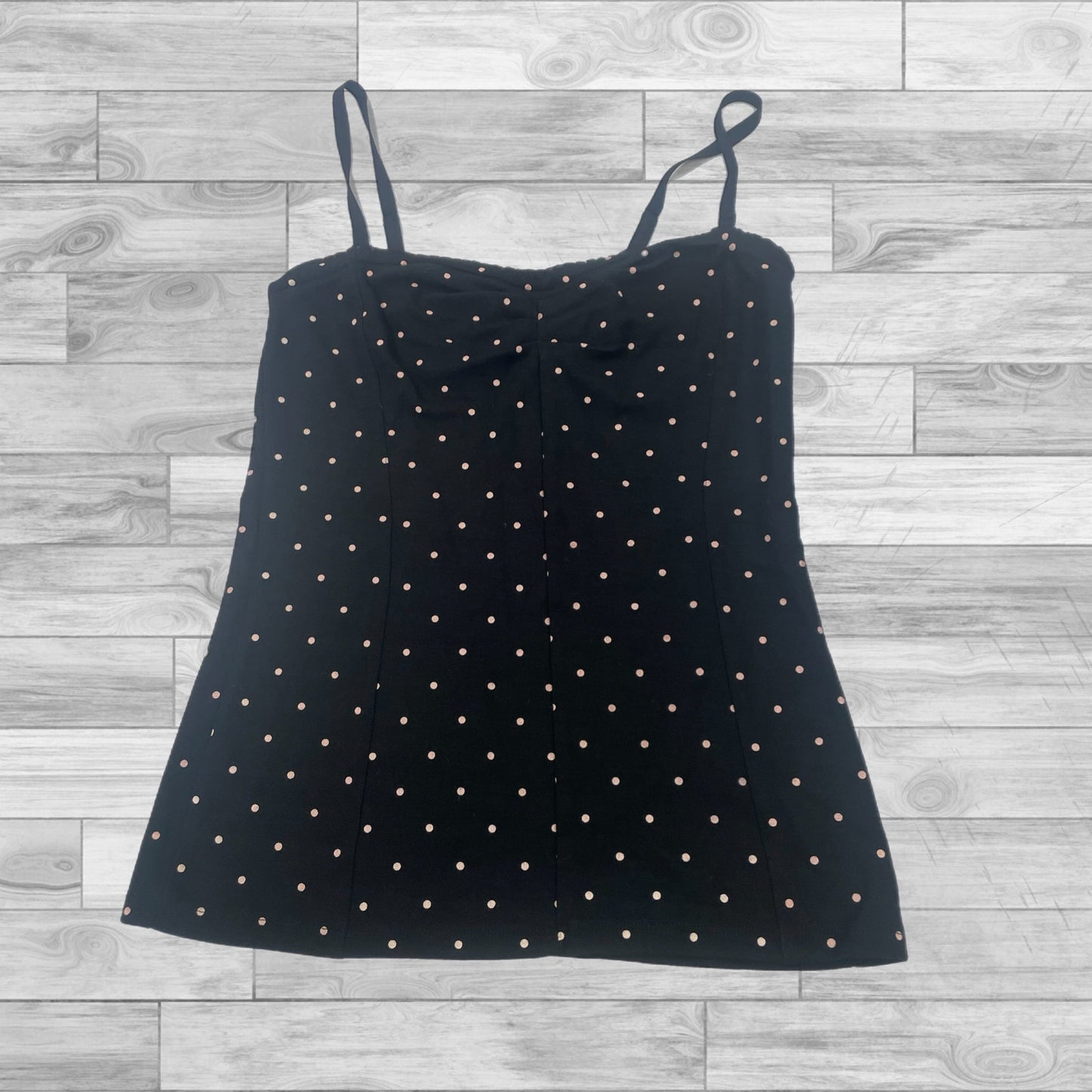 Tank Top By White House Black Market In Polkadot Pattern, Size: S