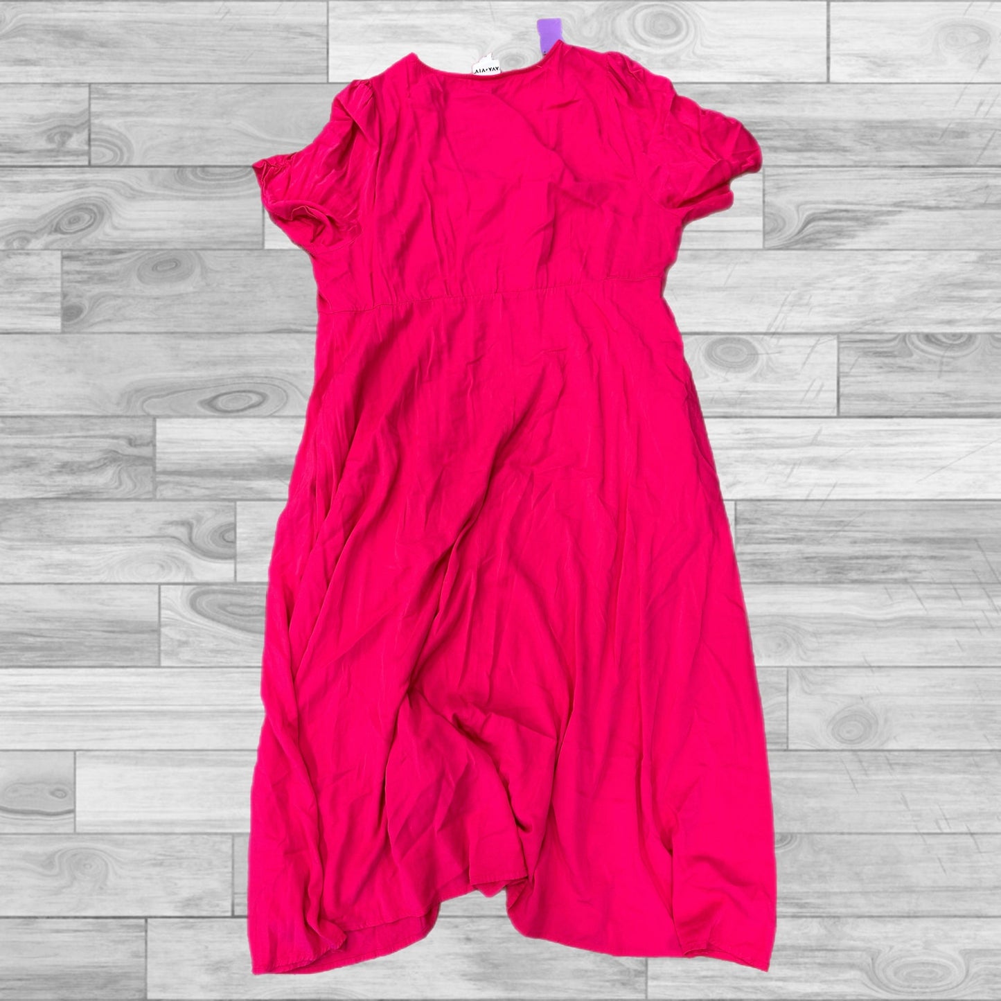 Pink Dress Casual Maxi Ava & Viv, Size 1x