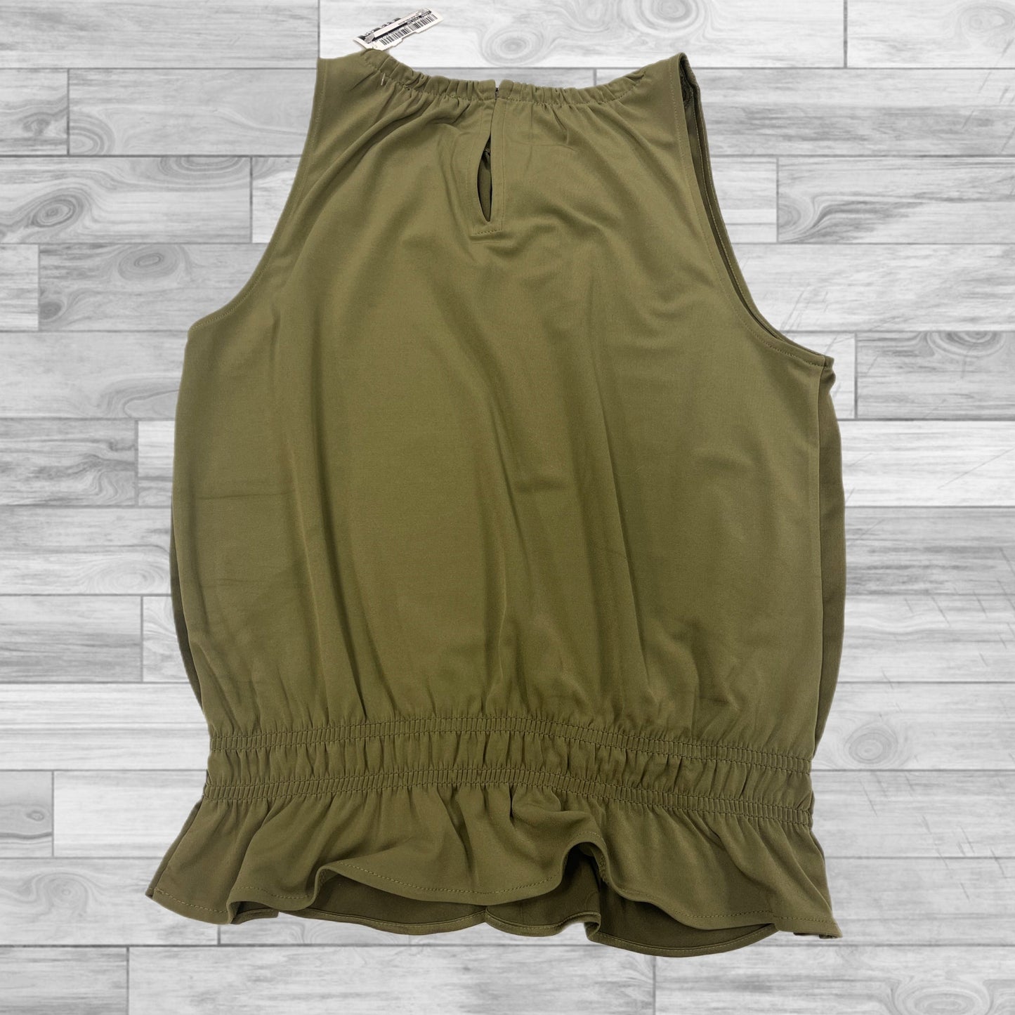 Top Sleeveless By Ann Taylor In Green, Size: Xsp