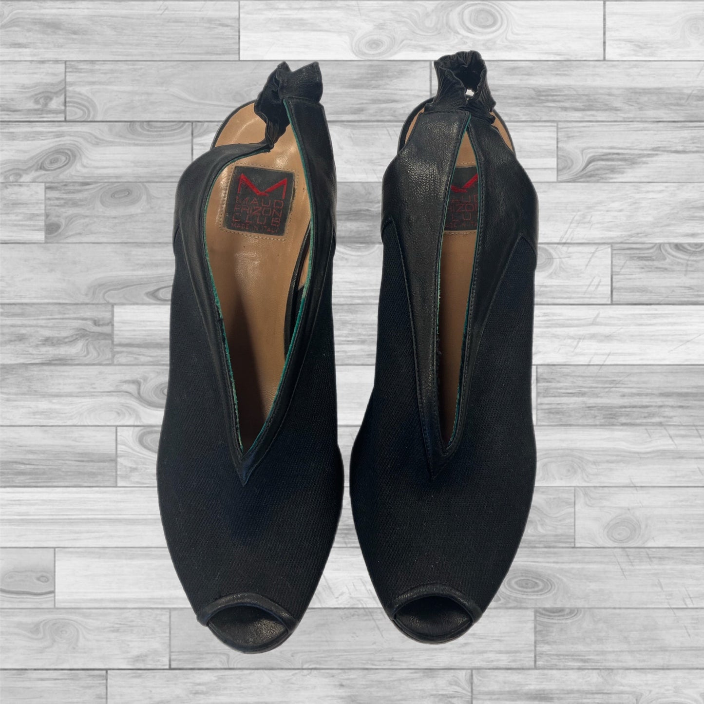 Shoes Heels Block By Cmb In Black, Size: 7