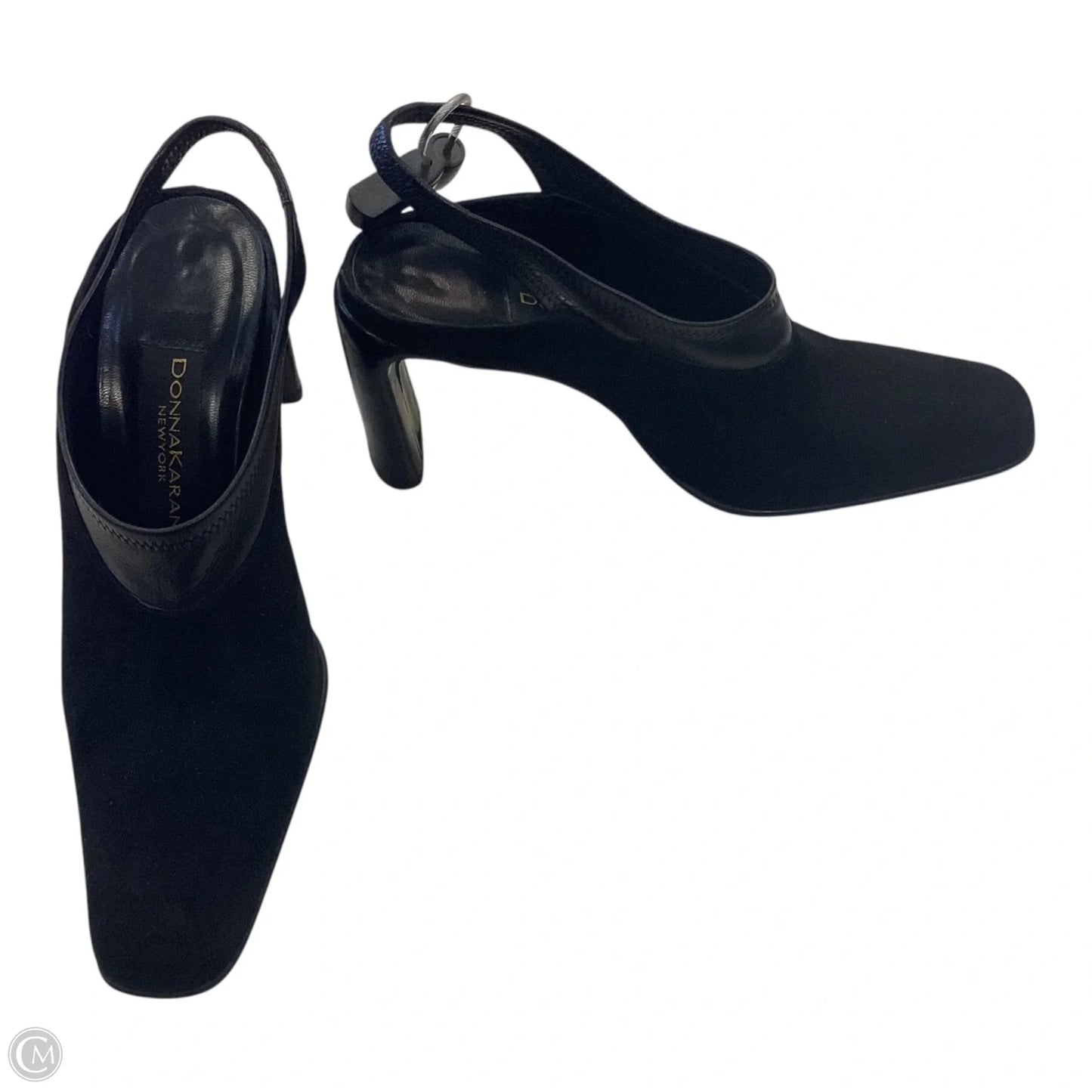 Shoes Heels Block By Donna Karan In Black, Size: 7.5