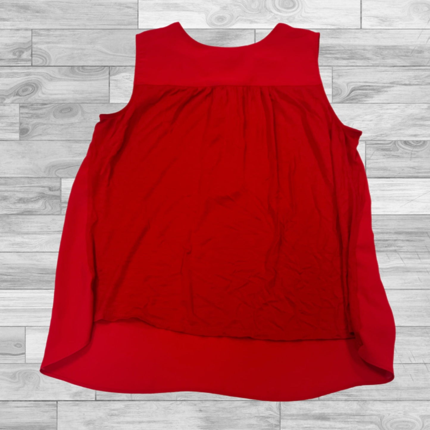 Top Sleeveless By Inc In Red, Size: M